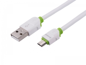 KABEL MYWAY DO ŁADOWANIA I SYNCHRONIZACJI SILIKONOWY OKRĄGŁY 100CM USB-MICRO USB