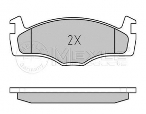 KLOCKI HAMULCOWE PRZÓD VW GOLF/JETTA/PASSAT SEAT CORDOBA/IBIZA/TOLEDO   BEZ CZUJNIKÓW