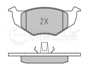 KLOCKI HAMULCOWE PRZÓD - SEAT AROSA; SKODA FABIA; VW FOX, LUPO, POLO