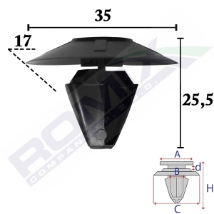 SPINKA OSŁON PODWOZIA RENAULT CLIO III ESPACE IV LAGUNA III MODUS    7703077470