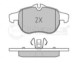 KLOCKI HAMULCOWE PRZÓD - FIAT CROMA; OPEL VECTRA C, SIGNUM; SAAB 9-3