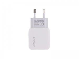 ŁADOWARKA SIECIOWA MYWAY 2*USB 2.4A