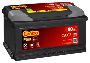 AKUMULATOR CENTRA PLUS 12V 80AH/700A P+  315*175*175