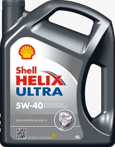 SHELL HELIX ULTRA 5W-40 4L