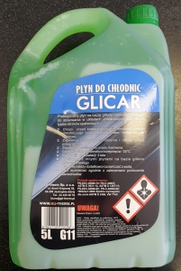 PŁYN DO CHŁODNIC GLICAR 5L ZIELONY G11