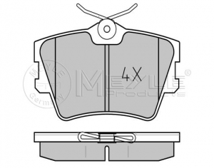 KLOCKI HAMULCOWE TYŁ - VW TRANSPORTER T4