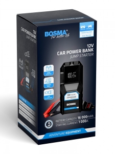 POWER BANK 16000mAh Z FUNKCJĄ ROZRUCHU 12V 1000A