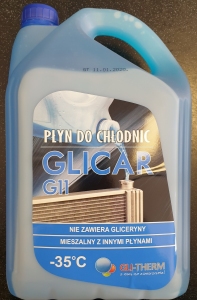 PŁYN DO CHŁODNIC GLICAR 5L NIEBIESKI G11