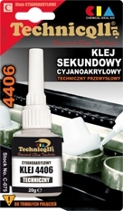 KLEJ SEKUNDOWY CYJANOAKRYLOWY 20 G