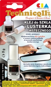 KLEJ DO SZKŁA I LUSTERKA WSTECZNEGO