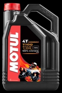 OLEJ MOTUL 7100 MA2 ESTER 10W40 4L API:SL/SJ/SH/SG JASO:MA2 4T MOTOCYKLOWY SYNTETYK 4L