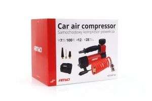 KOMPRESOR POWIETRZA SAMOCHODOWY 1 CYLINDER 7BAR / 12V / 28LMIN   AMIO