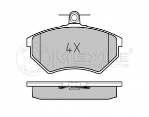 KLOCKI HAMULCOWE PRZÓD - SEAT IBIZA II / III, CORDOBA; VW GOLF II / III, VENTO, CORRADO, PASSAT