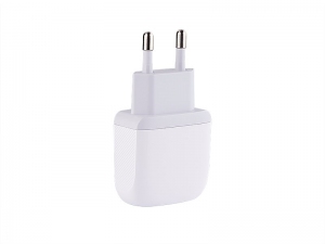 SZYBKA ŁADOWARKA SIECIOWA ZASILACZ 20W WYJŚCIE USB + WYJŚCIE USB-C  QC3.0 MYWAY