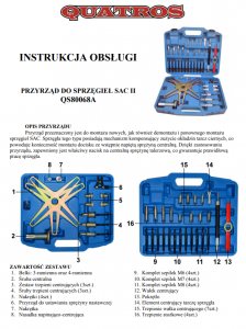 PRZYRZĄD DO SPRZĘGIEŁ SAC II