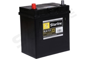 AKUMULATOR 12V 35AH/300A L+ 187*127*227 STARLINE CIENKIE KLEMY