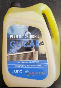 PŁYN DO CHŁODNIC GLICAR 5L ŻÓŁTY G11