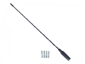 MASZT ANTENOWY 41CM Z 4 ADAPTERAMI