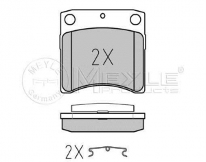 KLOCKI HAMULCOWE PRZÓD VW  T4 90-03 15