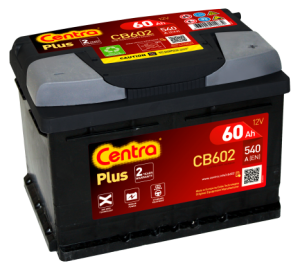 AKUMULATOR CENTRA PLUS 60AH/540A P+  242*175*175