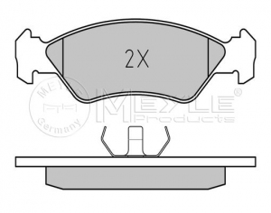 KLOCKI HAMULCOWE PRZÓD - FORD FIESTA