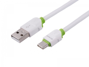 KABEL MYWAY DO ŁADOWANIA I SYNCHRONIZACJI SILIKONOWY OKRĄGŁY 100CM USB-USB-C