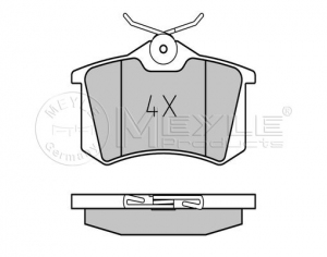 KLOCKI HAMULCOWE TYŁ - AUDI A2, A3, A4, A6