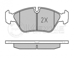 KLOCKI HAMULCOWE PRZÓD  BMW  E28 518-535 81-87   BEZ CZUJNIKÓW