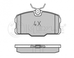 KLOCKI HAMULCOWE PRZÓD   MERCEDES DB  W126 380-560SE/SEC 10/81-06/