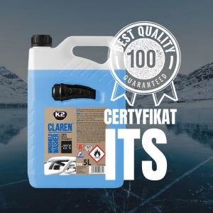 PŁYN DO SPRYSKIWACZY ZIMOWY 5L CLAREN K2 PŁYN DO SPRYSKIWACZY ZIMOWY 5L CLAREN K2
