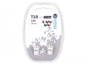 ŻARÓWKA W5W T10 12V 4* SMD LED BIAŁA KPL 2 SZT. ŻARÓWKA W5W T10 12V 4* SMD LED BIAŁA KPL 2 SZT.